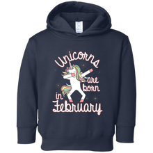 Unicorns are born in February T-Shirt Dabbing Birthday Girl