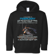 I Always get up - Born in February - Woman T-shirt gift