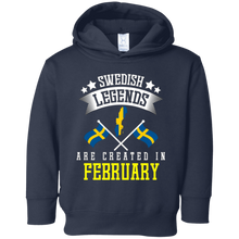 Funny Swedish Legends Are Created In February T-shirt Sweden