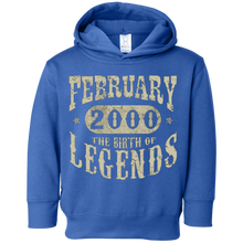 18 years 18th Birthday February 2000 Birth of Legend T-Shirt