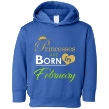Princesses are born in February Gold T-Shirt