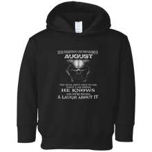 The Devil Don't Need To Ask - Born in August - Man T-shirt