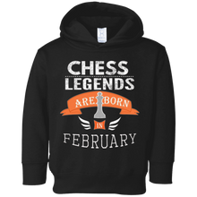 Chess Birthday Gift T-Shirt, Legends are Born in February