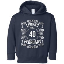 Legend Since February 1978 T-Shirt 40th Birthday