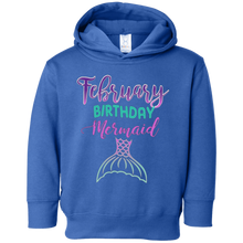Girls February Birthday Mermaid Bday Party T-Shirt