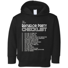 Mens Funny Bachelor Party Checklist Shirt - Groomsmen Best Man