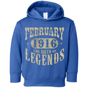 102 years 102nd Birthday February 1916 Birth of Legend Shirt