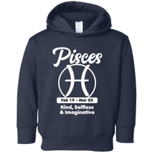 Pisces Zodiac Sign Symbol Qualities Graphic T-shirt (Dark)