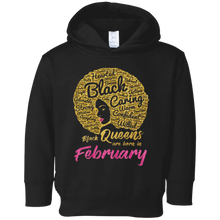 Black Queens Are Born In February Birthday T-Shirt for Women