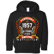 February 1957 61th Birthday 61 Years Old Gift T-Shirt