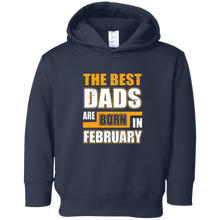 The Best Dads Are Born In February T-Shirt