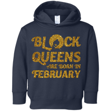 Black Queens Are Born In February T-Shirt