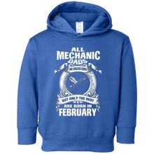 The Best Mechanic Dad Born In February Funny Tshirt.