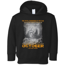 The Devil - born in October - the storm - T-shirt month gif