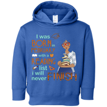 I Was Born In February With a Reading List T-shirt