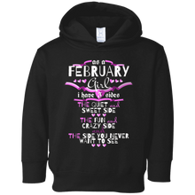 February Girl,Crazy, Sweet and Fun Birthday BDay Gift Shirt