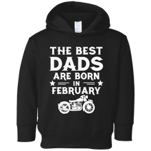 Mens The Best Dads Are Born In February Birthday T Shirt Gift