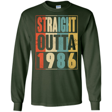 Straight Outta Retro USA 1986 31st Birthday Gift 31 Vintage