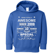 Awesome Since 2008 Special Edition 10th Birthday T-Shirt