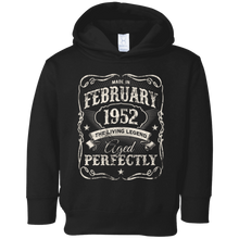 Vintage Made In February 1952 Shirt 66th Birthday Gift