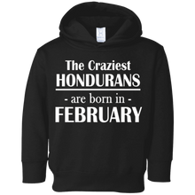 The Craziest Hondurans Are Born In February Birthday T-Shirt
