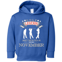 Golf Legends are Created in November T-Shirt
