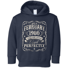 Vintage Made In February 1980 Shirt 38th Birthday Gift