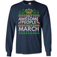 Only Awesome People Born In March T-shirt Pisces Pride