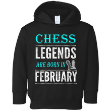 Chess Birthday Gift T-Shirt, Legends are Born in February