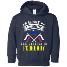 Funny Russian Legends Are Created In February T-shirt Russia