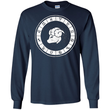 Aries zodiac sign symbol wheel horoscope t-shirt
