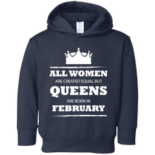 Queens Are Born In February T-shirt Funny Tee