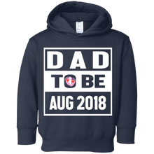 Mens Dad to be August 2018 T-Shirt for New Daddy