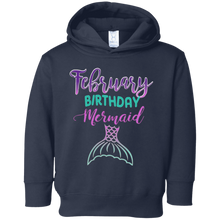 Girls February Birthday Mermaid Bday Party T-Shirt