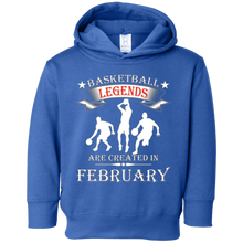 Basketball Legends are Created in February T-Shirt