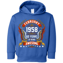 February 1958 60th Birthday 60 Years Old Gift T-Shirt