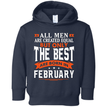 Mens The best man who was born in February T-shirt