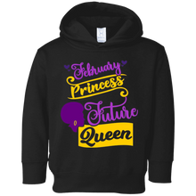 February Princess Future Queen Girls Birthday T-shirt