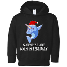 Narwhal T-Shirt - Narwhals are born in February Christmas
