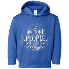 Awesome People Born In February Celebrate Birthday T-Shirt