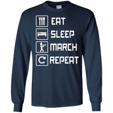 Eat Sleep March Repeat Band T-Shirts