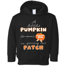 A Little Pumpkin Is Joining Our Patch February 2018 Mom Tee