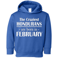 The Craziest Hondurans Are Born In February Birthday T-Shirt
