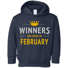 Legends & Winners Are Born In February Crown Tshirt