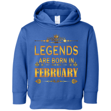 Legends Are Born In February shirt