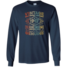 Vintage Genuine Retro Made In 1947 70th Birthday Gift 70 yrs