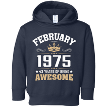 Birthday gift February 1975 - 43 years of being awesome