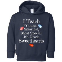 Teacher Valentines Day Shirt 4th Grade Cutest Sweethearts