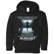 The Devil - born in August - the storm -Woman T-shirt month