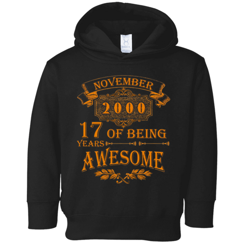 17 Of Being Years Awesome November 2000 Tee Shirt